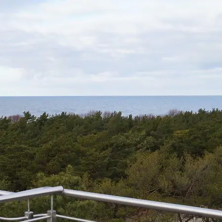 Apartment Blue Marine 19 Z Tarasem I Widokiem Na Morze Przy Plazy Rowy (Pomerania)