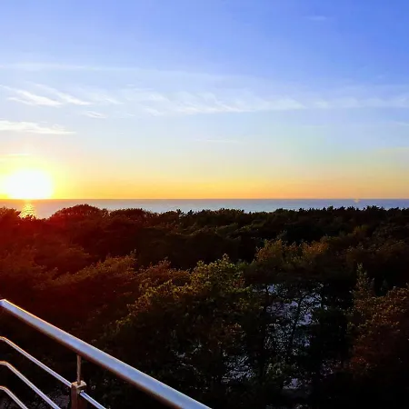 Blue Marine 19 Z Tarasem I Widokiem Na Morze Przy Plazy Apartment *