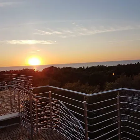 Blue Marine 19 Z Tarasem I Widokiem Na Morze Przy Plazy 罗威