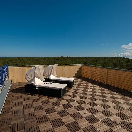 アパート Blue Marine 19 Z Tarasem I Widokiem Na Morze Przy Plazy