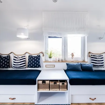 Blue Marine 19 Z Tarasem I Widokiem Na Morze Przy Plazy * Rowy (Pomerania)