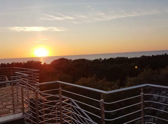 Blue Marine 19 Z Tarasem I Widokiem Na Morze Przy Plazy Rowy (Pomerania)