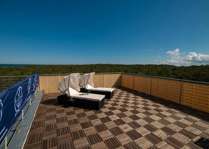 Lägenhet Blue Marine 19 Z Tarasem I Widokiem Na Morze Przy Plazy