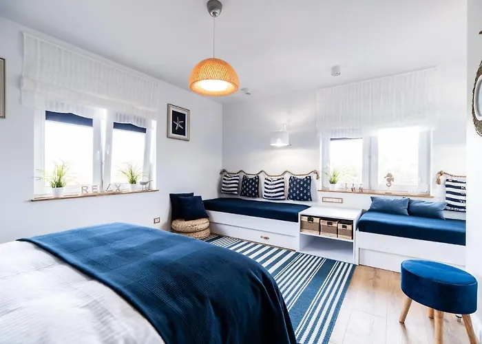 Lägenhet Blue Marine 19 Z Tarasem I Widokiem Na Morze Przy Plazy Rowy (Pomerania)