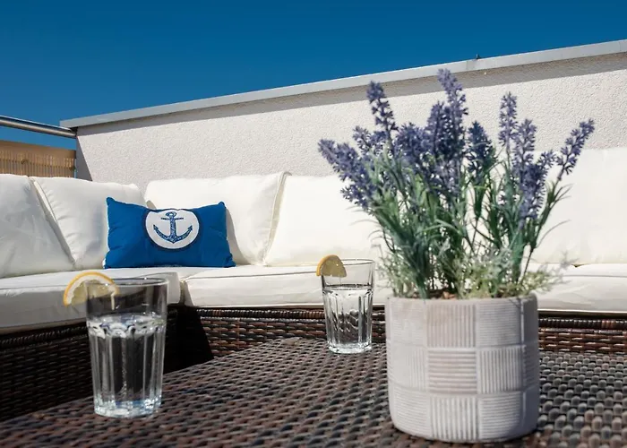 Lägenhet Blue Marine 19 Z Tarasem I Widokiem Na Morze Przy Plazy *